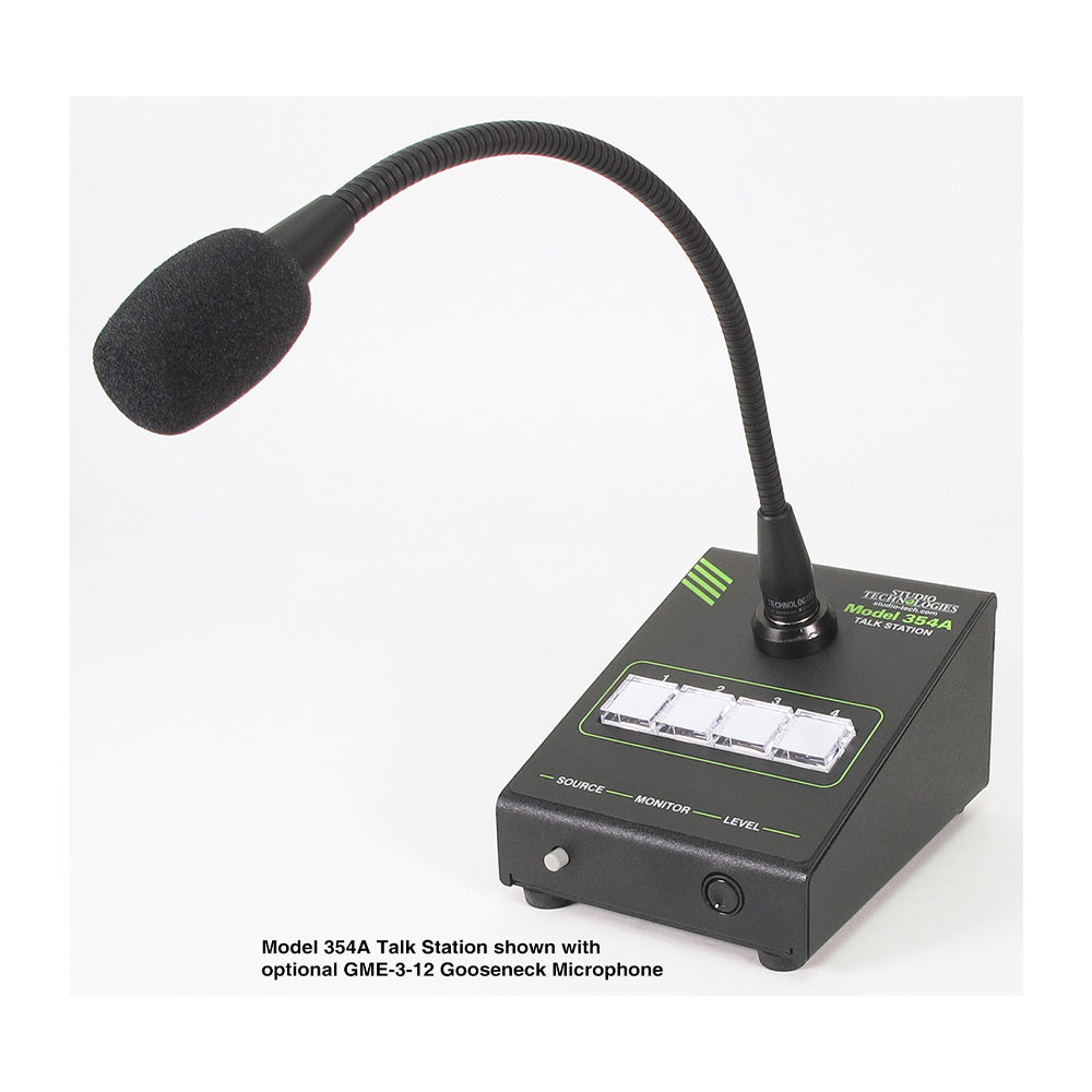 Studio Technologies Model 354A Talk Station - Dante Microphone Console