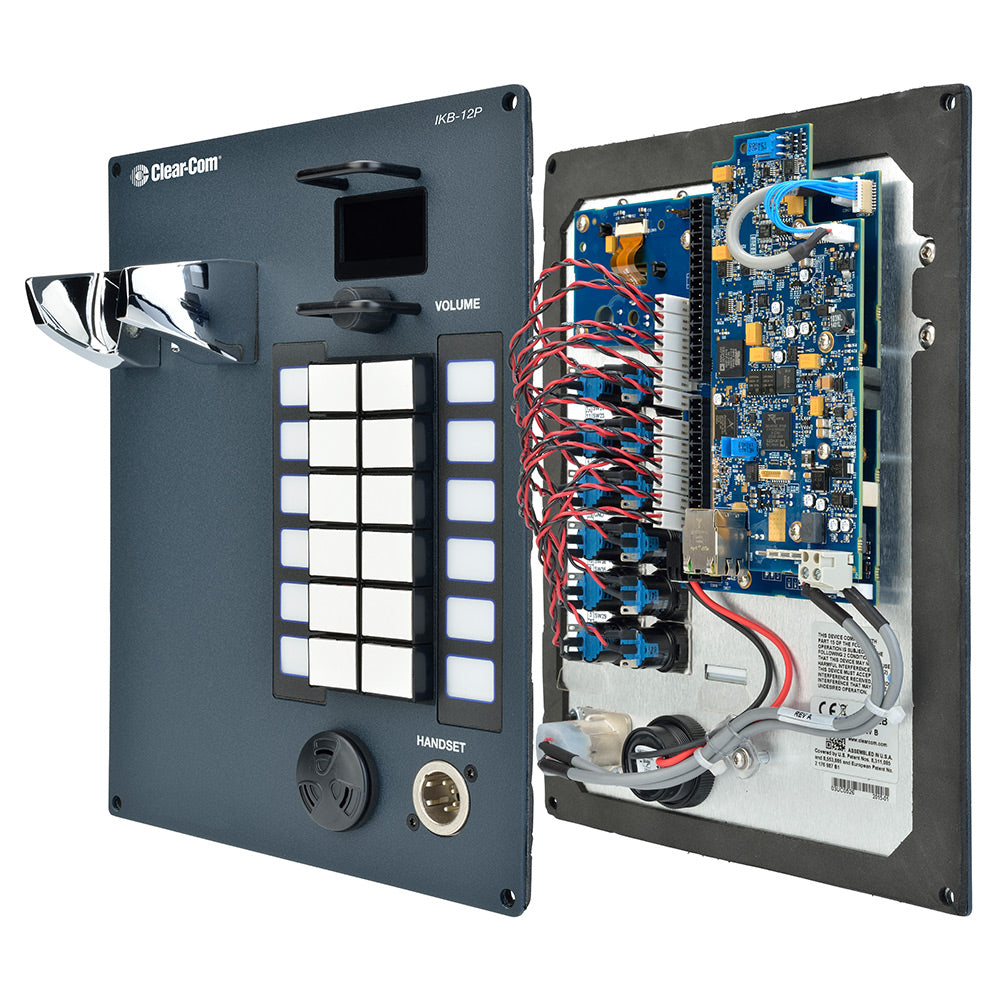 Clear-Com IKB-12P - 12-Button Intercom Station (With Logo)