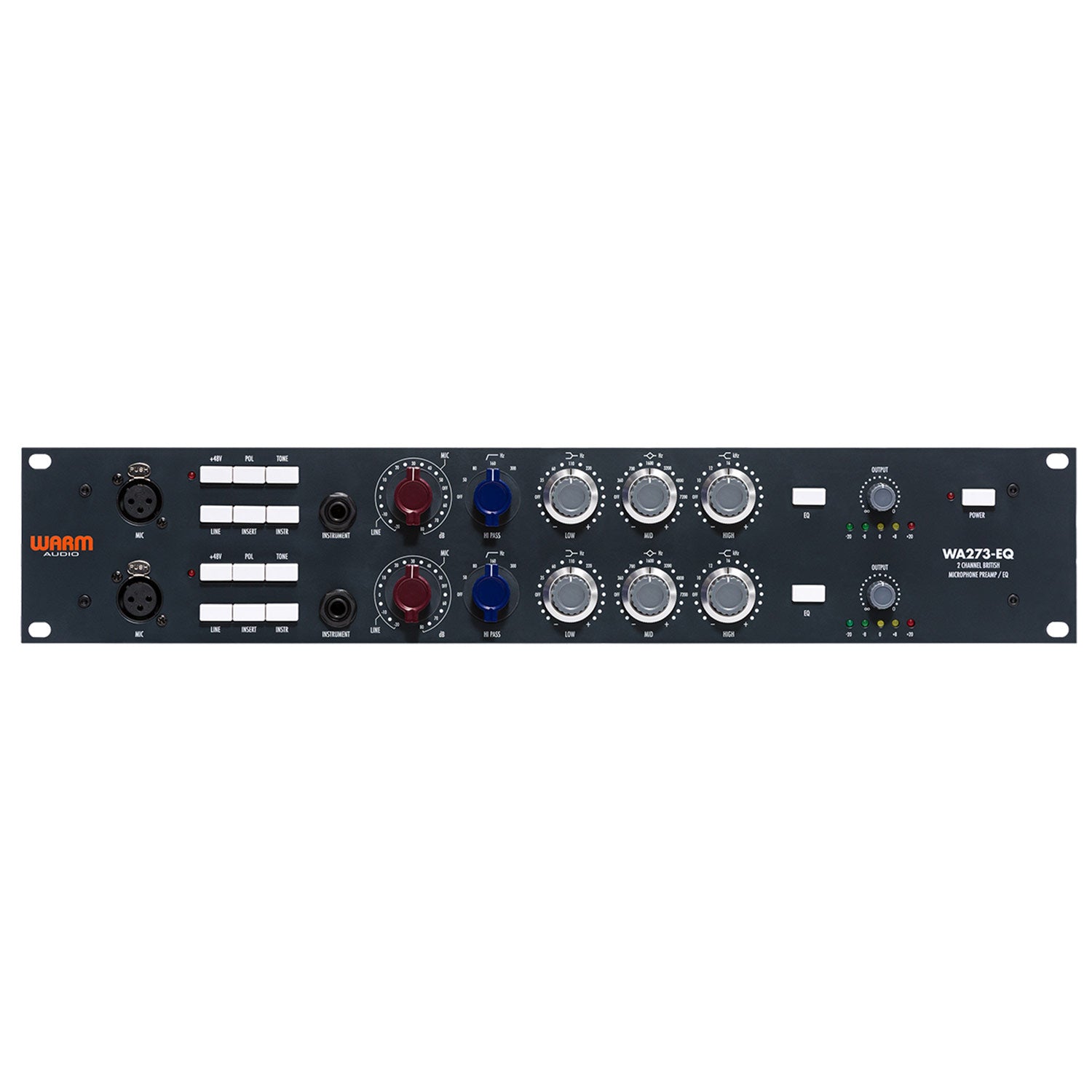 Warm Audio WA273-EQ Dual-Channel Microphone Preamp with EQ Per Channel