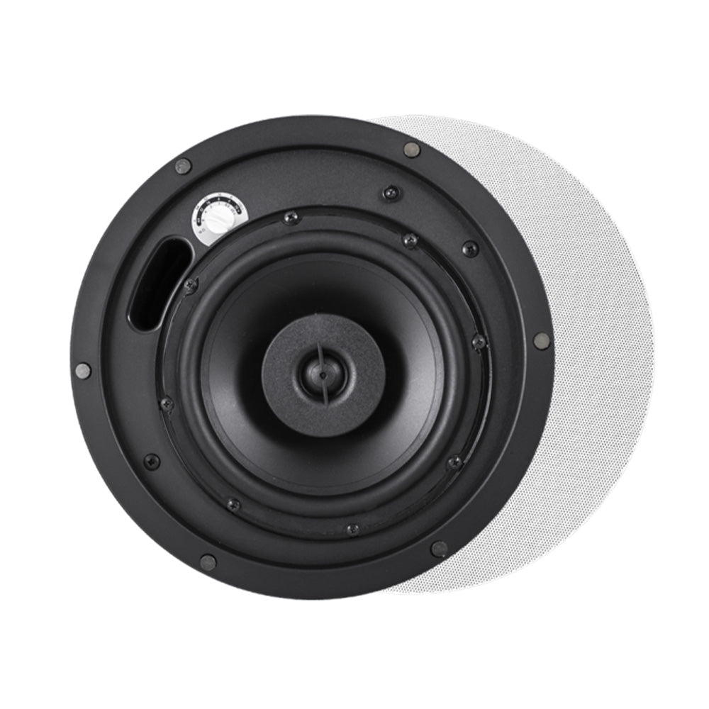 Soundtube CM82-BGM-II-WH - Two-Way 8-Inch In-Ceiling Loudspeaker (White)