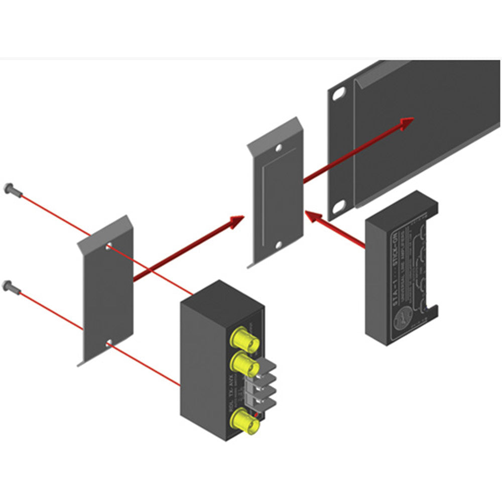 RDL MB-3 Kit to Mount ST, TX Series Modules on FP Panel