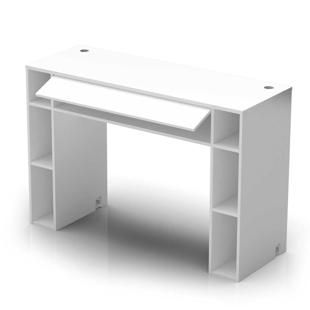 Glorious Modular Mix Station - DJ Console with Storage Options (White)