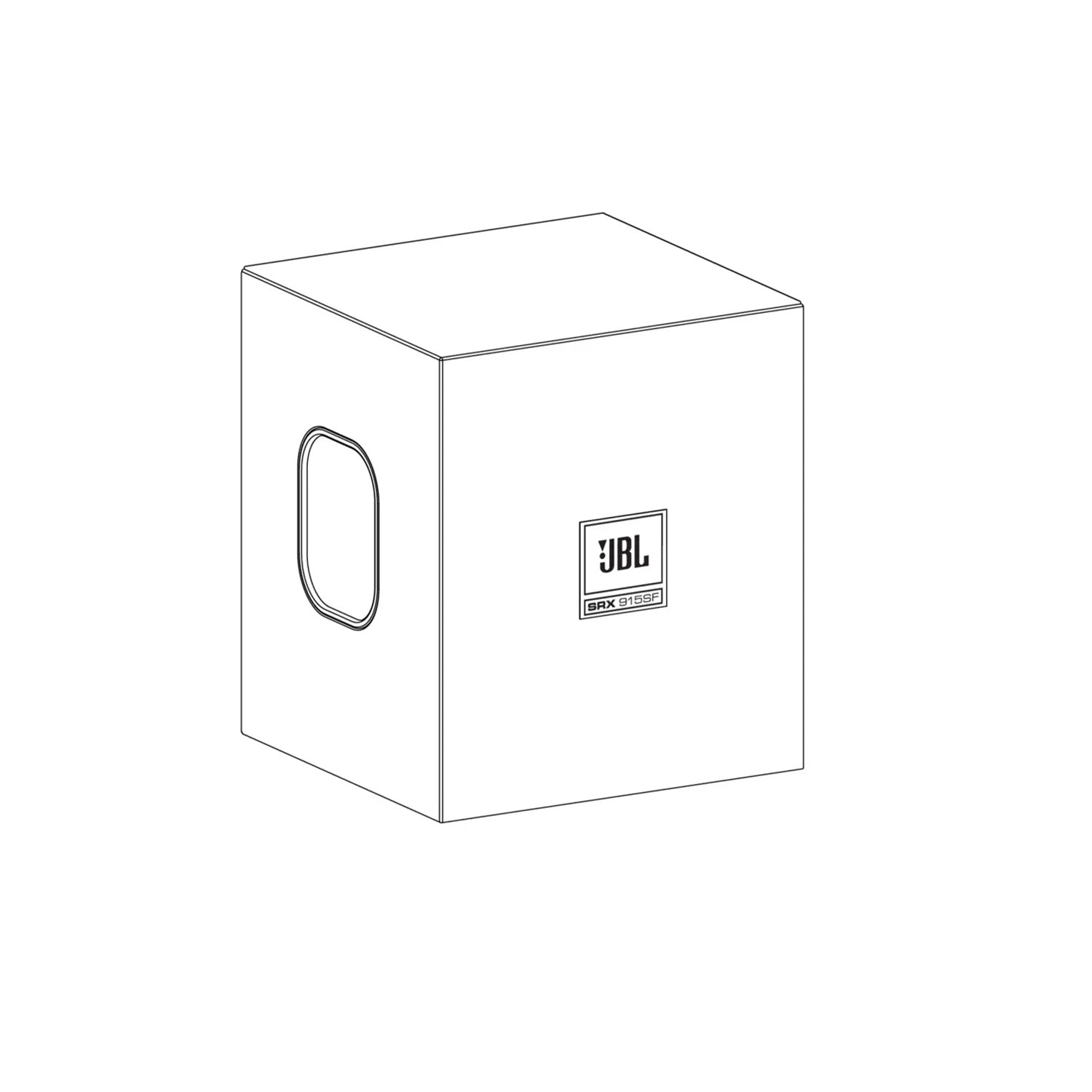 JBL SRX915S - Cover for SRX915S