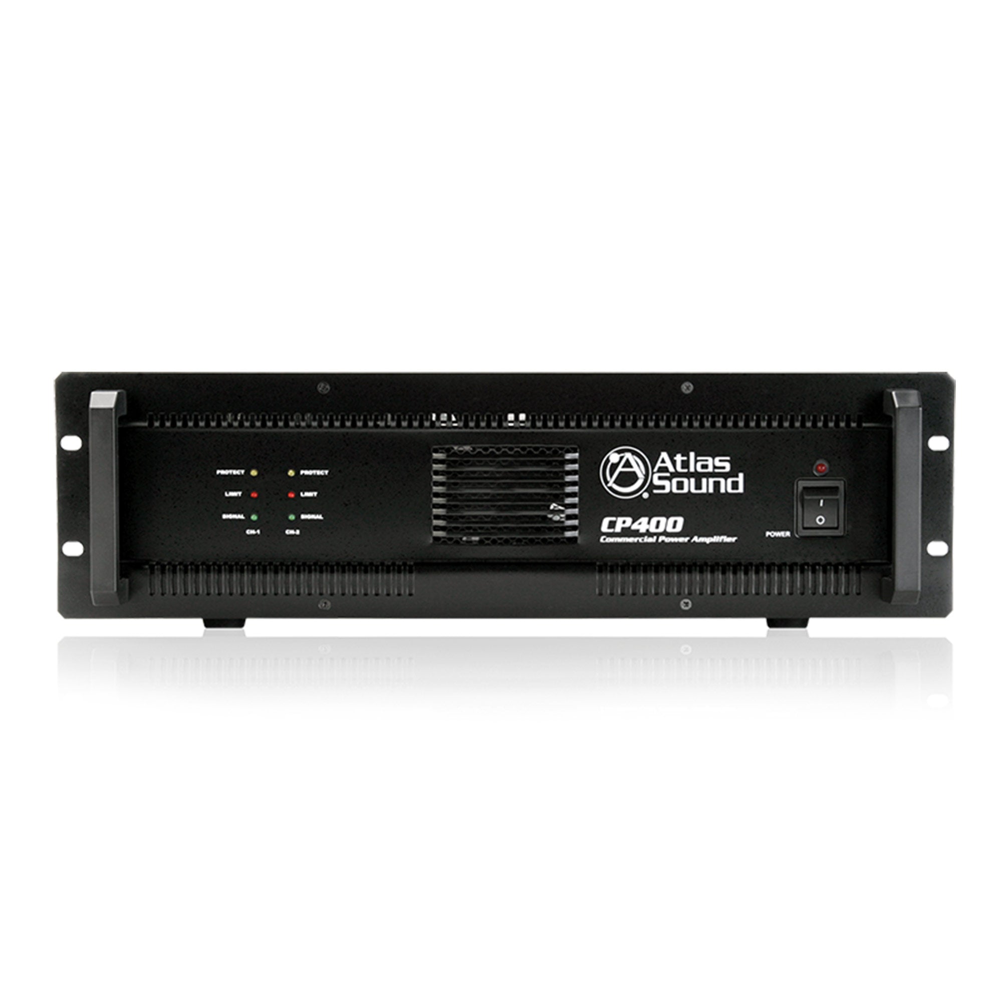 Atlas IED CP400 - 2-Channel 400-Watt Multi-Load Commercial Power Amplifier
