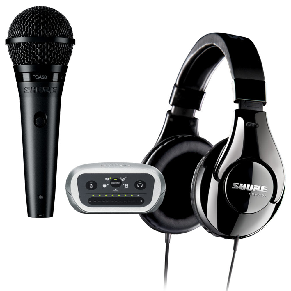 Shure P58-CN-240-MVI Digital Recording Kit