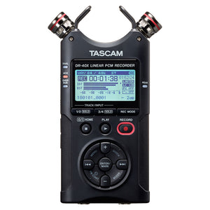 Tascam DR-40X Portable 4-Track Digital Recorder