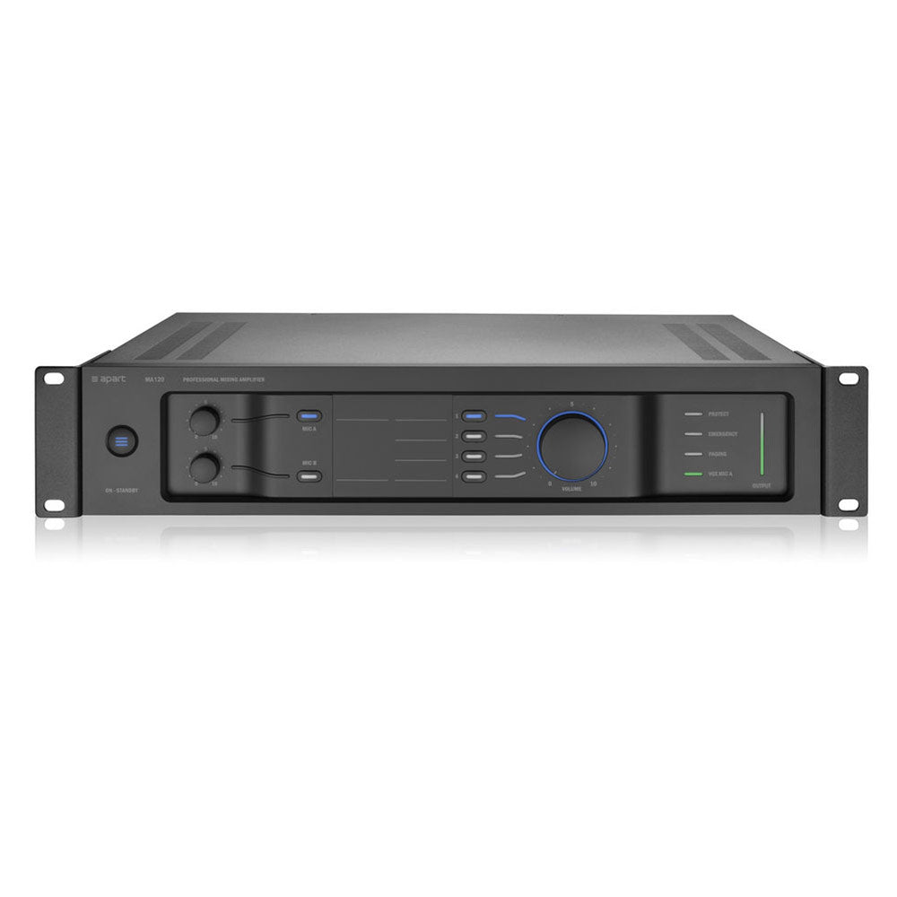 Biamp MA120 Rack Mount 120-Watt Mixer Amplifier
