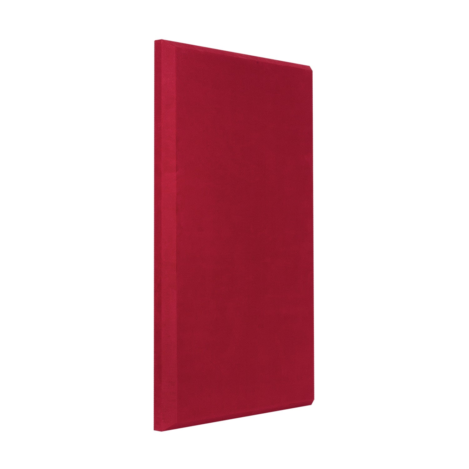 Auralex ProPanel Wall Absorption Panel - 2-Inch 2x4 Foot with Beveled Edge (SonoSuede Red)