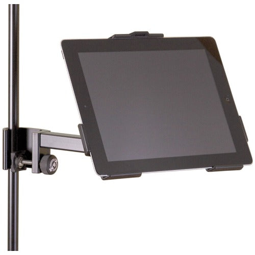 K + M 19722 Clamp-On Microphone Stand Mount for iPad 2
