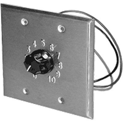 Quam QC101 100 Watt Single Gang Rotary Wall Mount Audio Level Attenuator