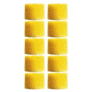 Shure EAYLF1-100 Yellow Foam Sleeves for Shure Earphones (100 Pack)