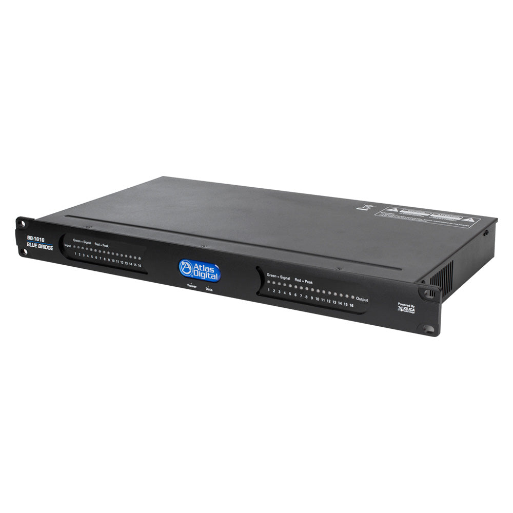AtlasIED BB-1616 - BlueBridge 16-Input 16-Output DSP Processor