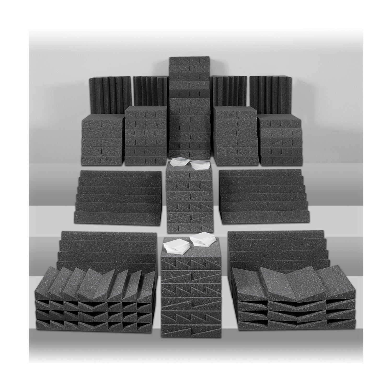 Auralex D108L Designer Series Roominator DST Kit (Charcoal/Charcoal)