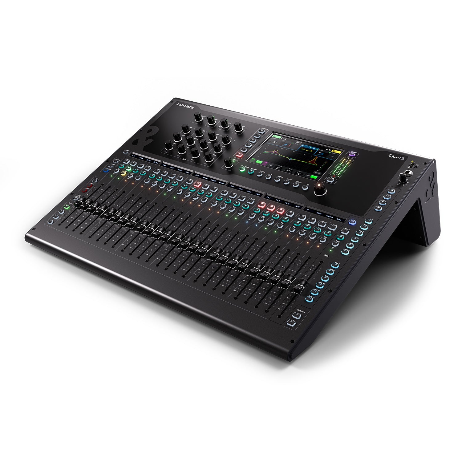 Allen and Heath Qu-6 - 24+1 Fader 38-Input Digital Mixer