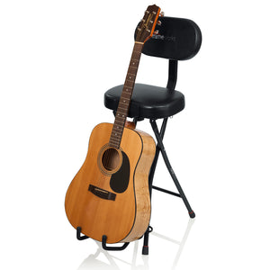 Gator GFW-GTR-SEAT Guitar Seat/Stand Combo