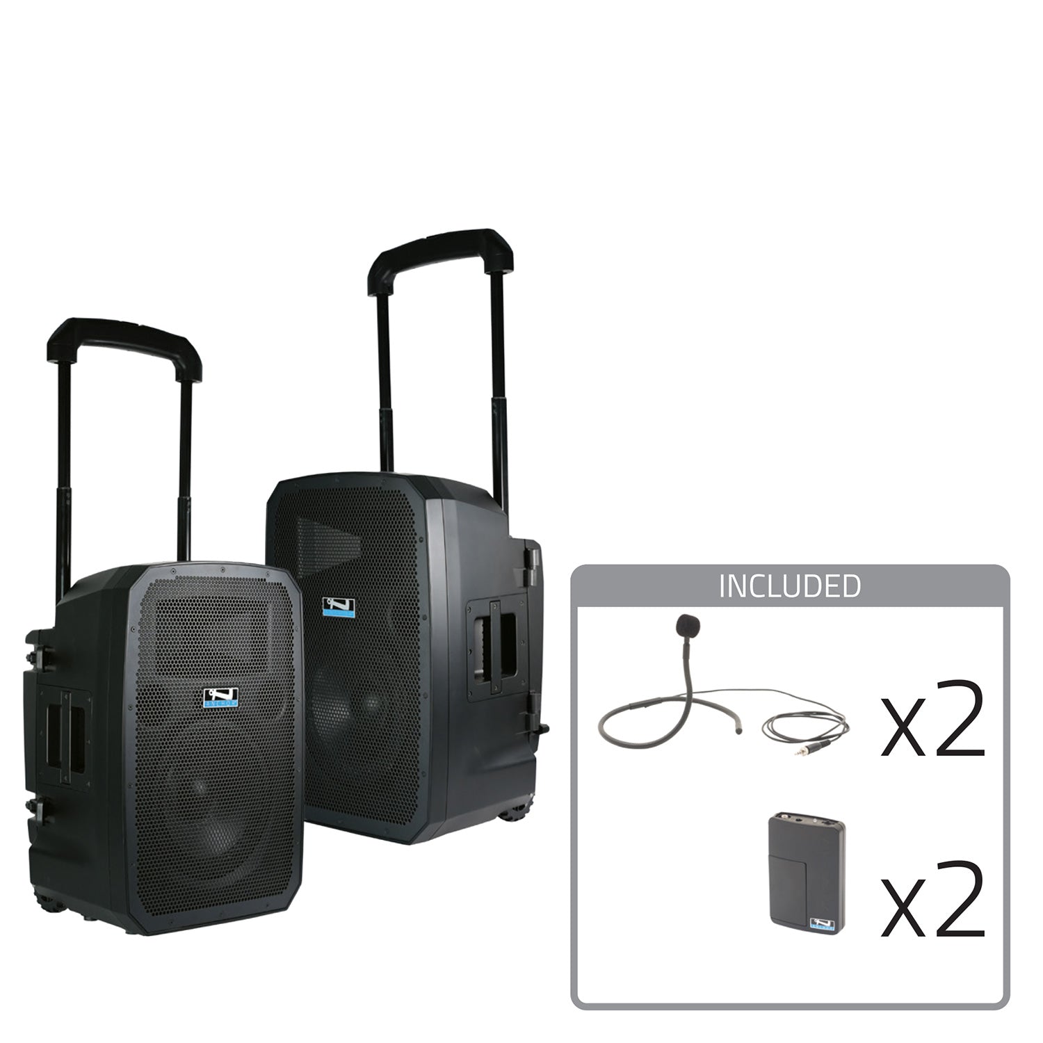 Anchor Audio Liberty 3 Hub - Portable PA Package with 2x Wireless Collar Microphones