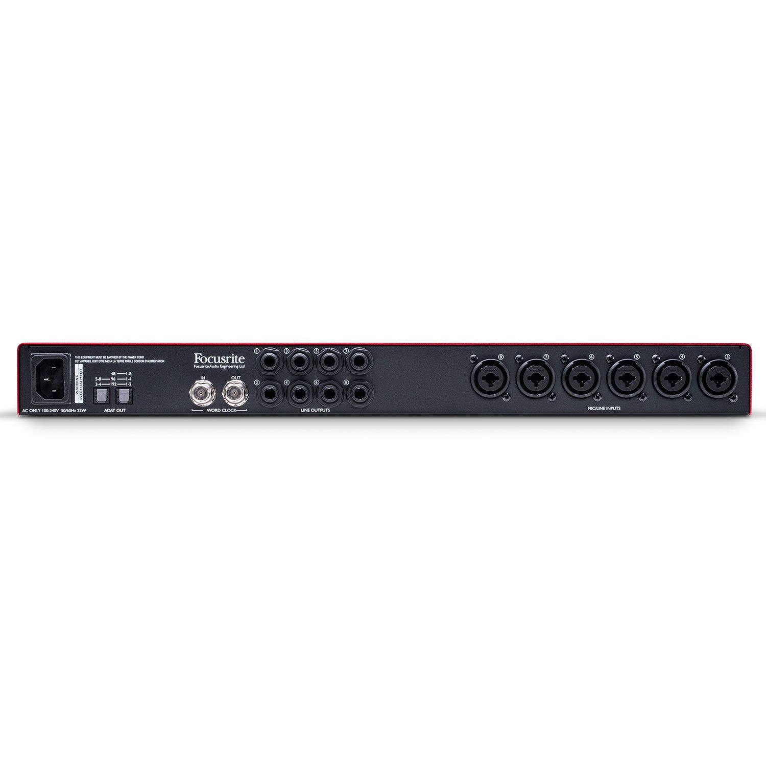Focusrite Scarlett OctoPre 8-Channel Microphone Preamplifier with ADAT Output