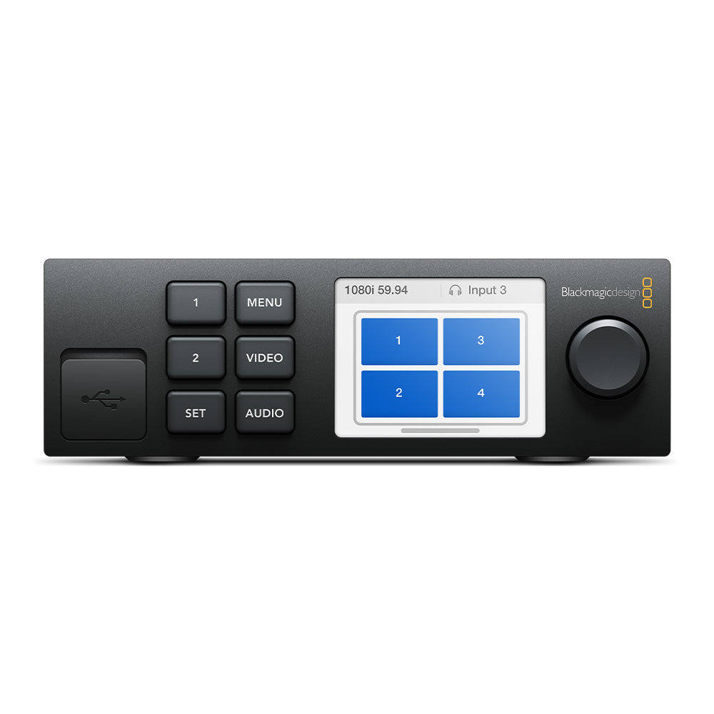 Blackmagic Design MultiView 4 - Multi-View Broadcast Monitoring Unit