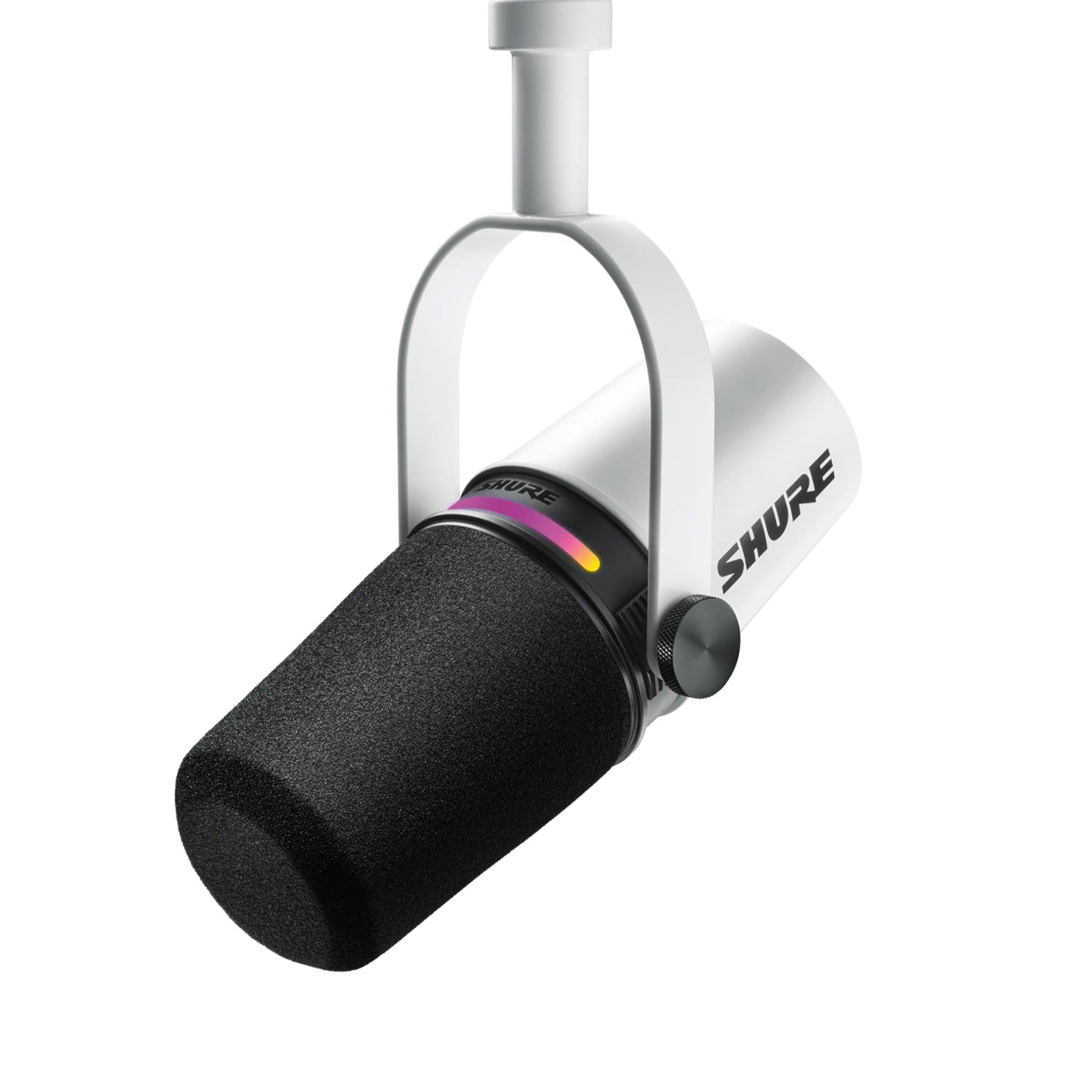 Shure MV7 Plus - Podcasting and Broadcast Microphone (White)