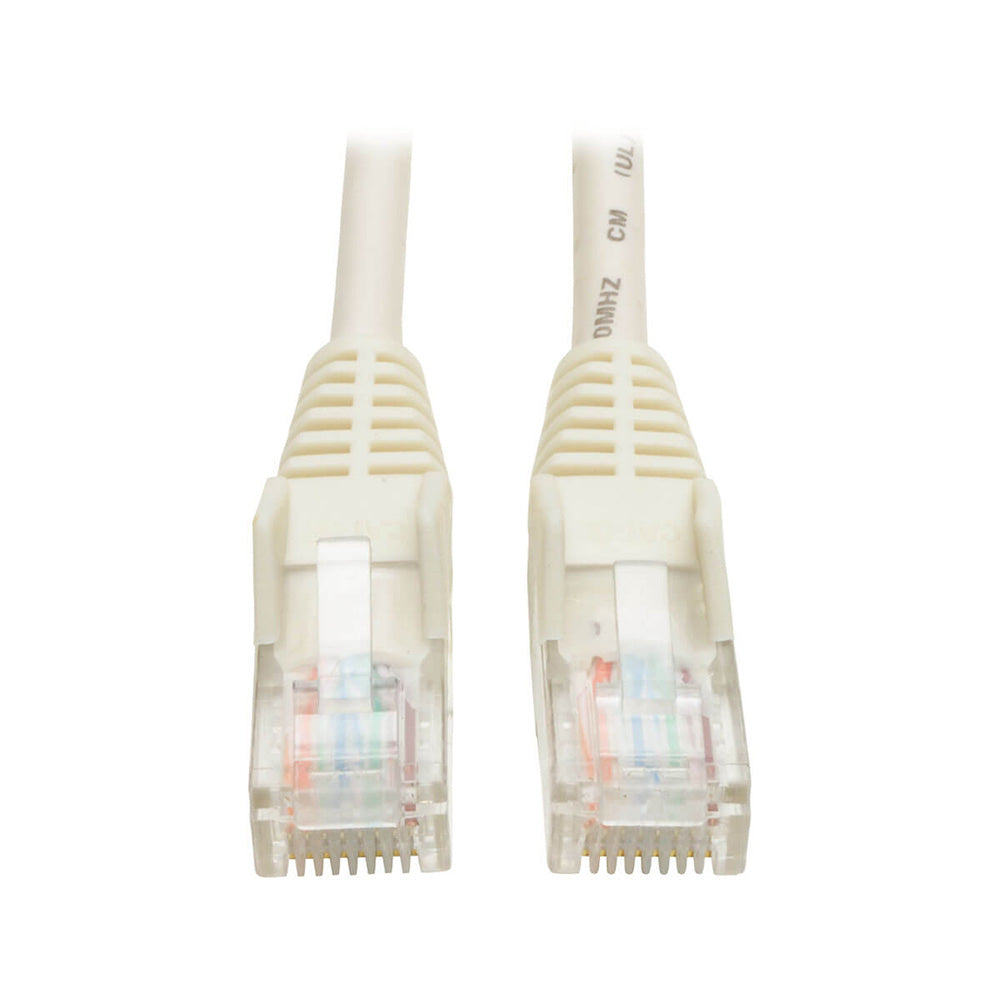 Tripp-Lite N001-050-WH - Cat5e Snagless Molded Ethernet Cable (White / 50 Foot)