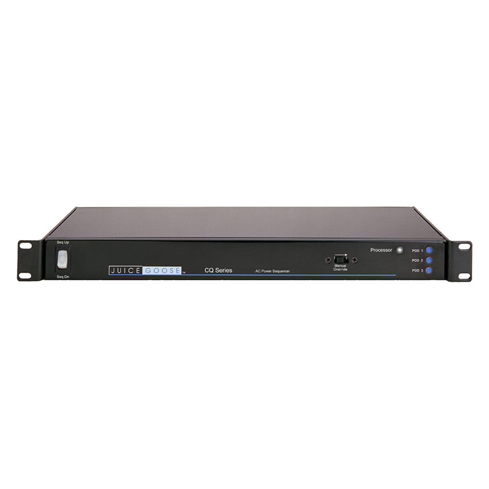 Juice Goose CQ 1520-RX Rack Mount 20-Amp 7-Outlet Power Sequencer