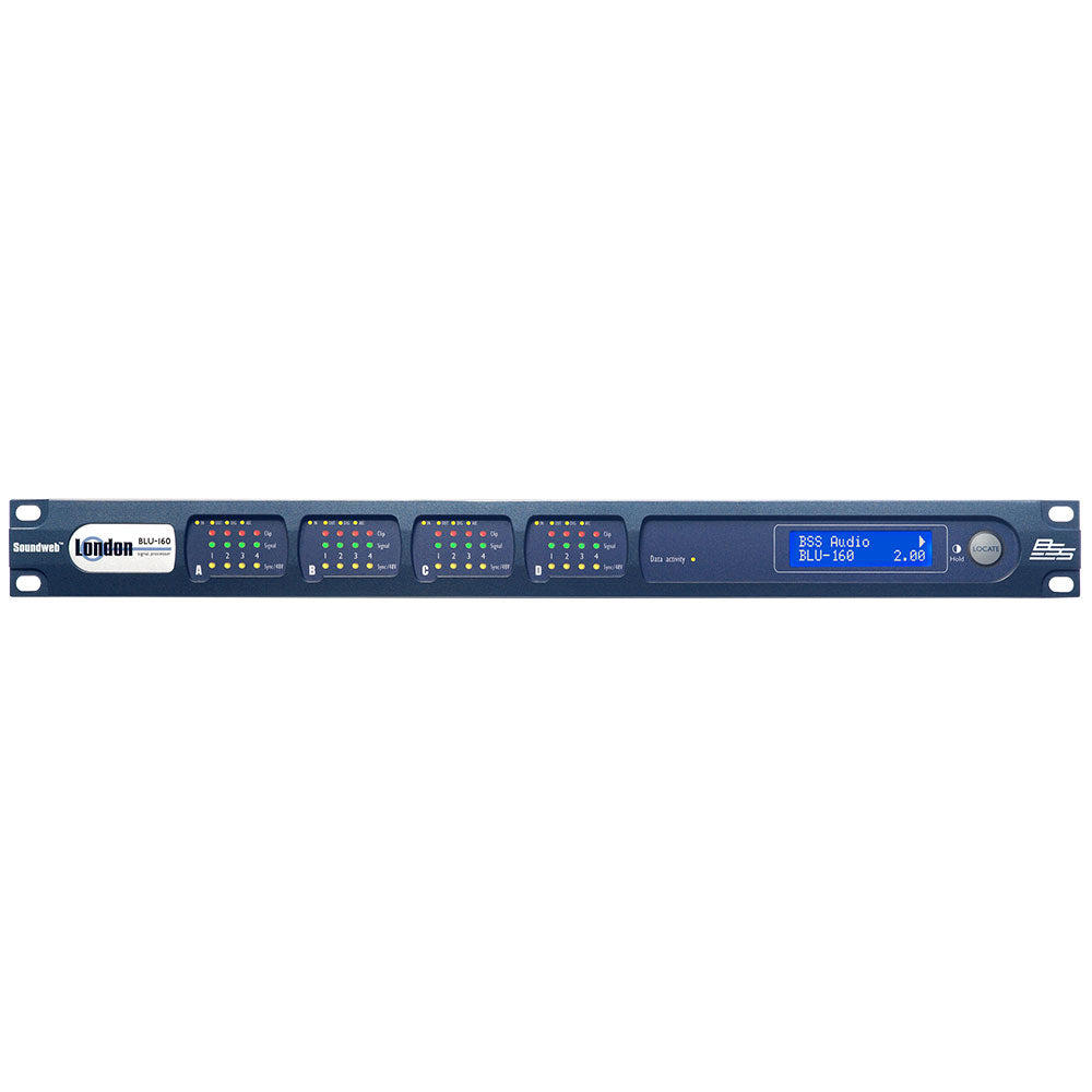 BSS BLU-160 Soundweb London Signal Processor with BLU link