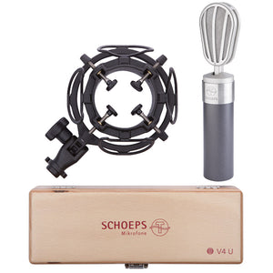 Schoeps V4 USM SET G Condenser Microphone Set (with USM Mount/Gray)