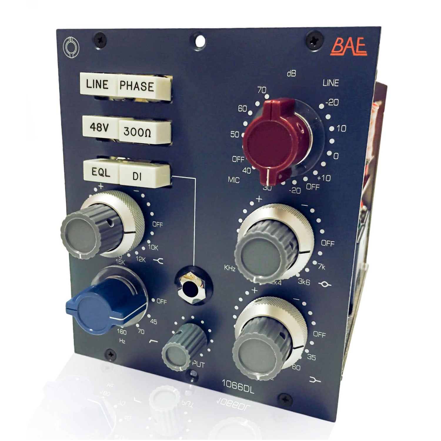 BAE 1066D Neve 1066 Style Preamp Module for 500 Series