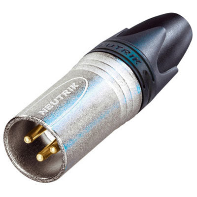 Neutrik NC3MXX-EMC XX Series 3 Pin Male Cable Connector with LC Filter