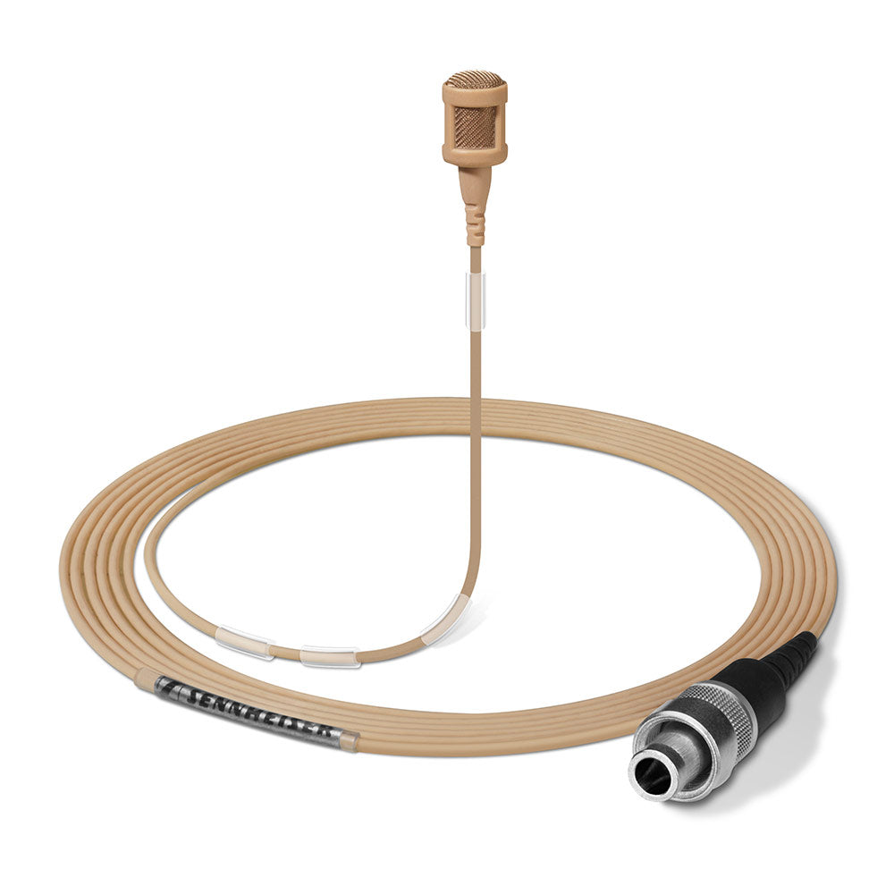 Sennheiser MKE 1-4-3 Miniature Omnidirectional Lavalier Microphone (Beige / 3-Pin Lemo)