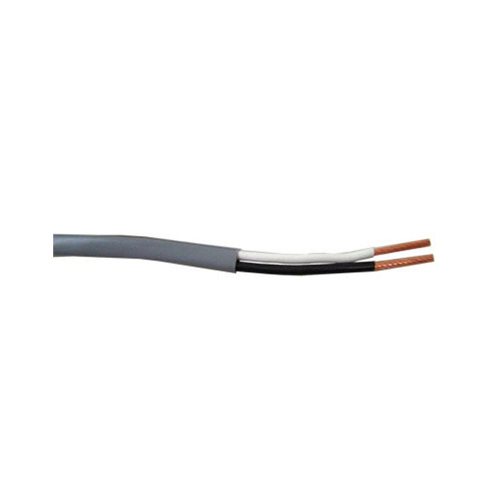 Belden 5200UE 16AWG 2 Conductor Install Speaker Cable (Gray/500 Foot Box)