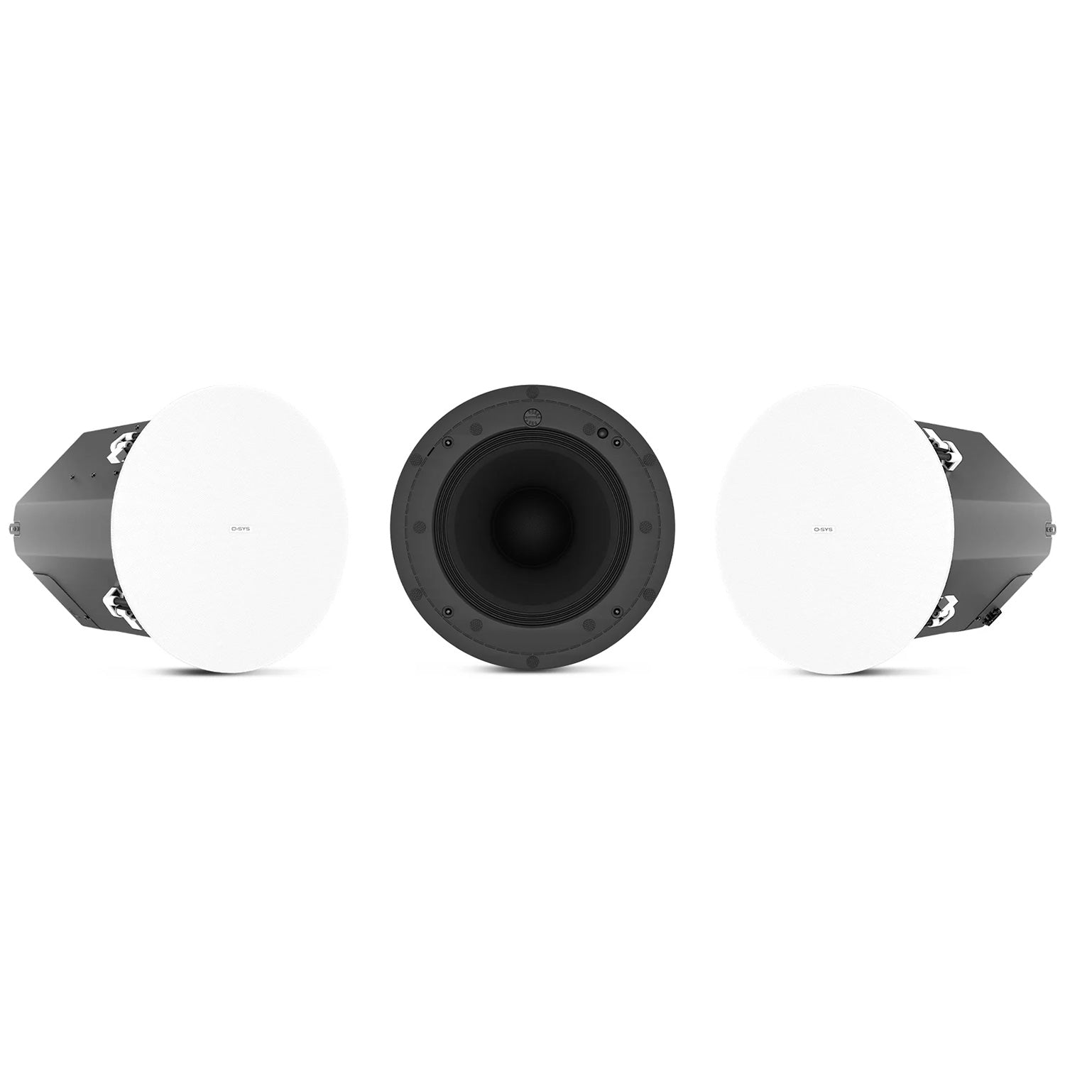 QSC AD-C10T-HPZB - AcousticDesign Zero Bezel 10-Inch High Power Ceiling Speaker (White)