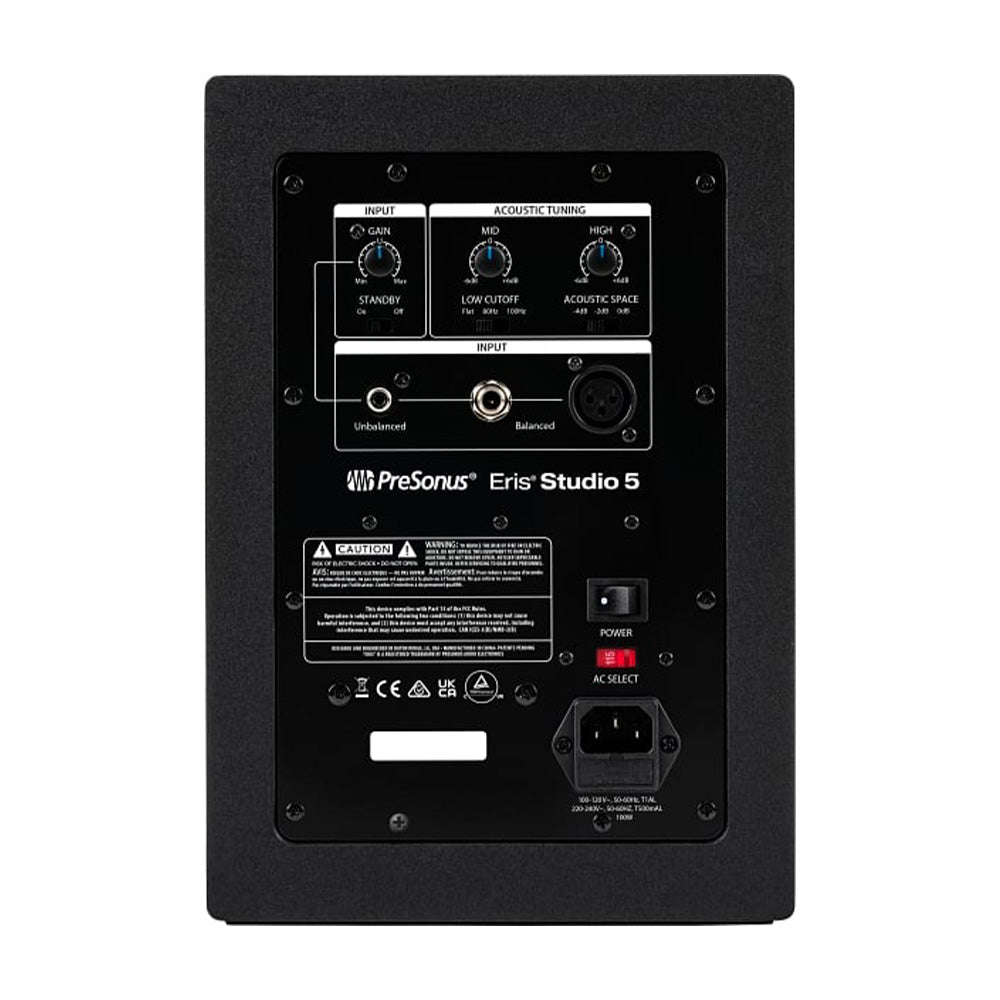 PreSonus Eris Studio 5 - Active 5-Inch Two-Way Reference Monitor (Single)