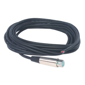 Bogen MAC - XLR Female to Bare Tinned End Cable (25 Foot)