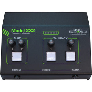 Studio Technologies Model 232 Announcers Console