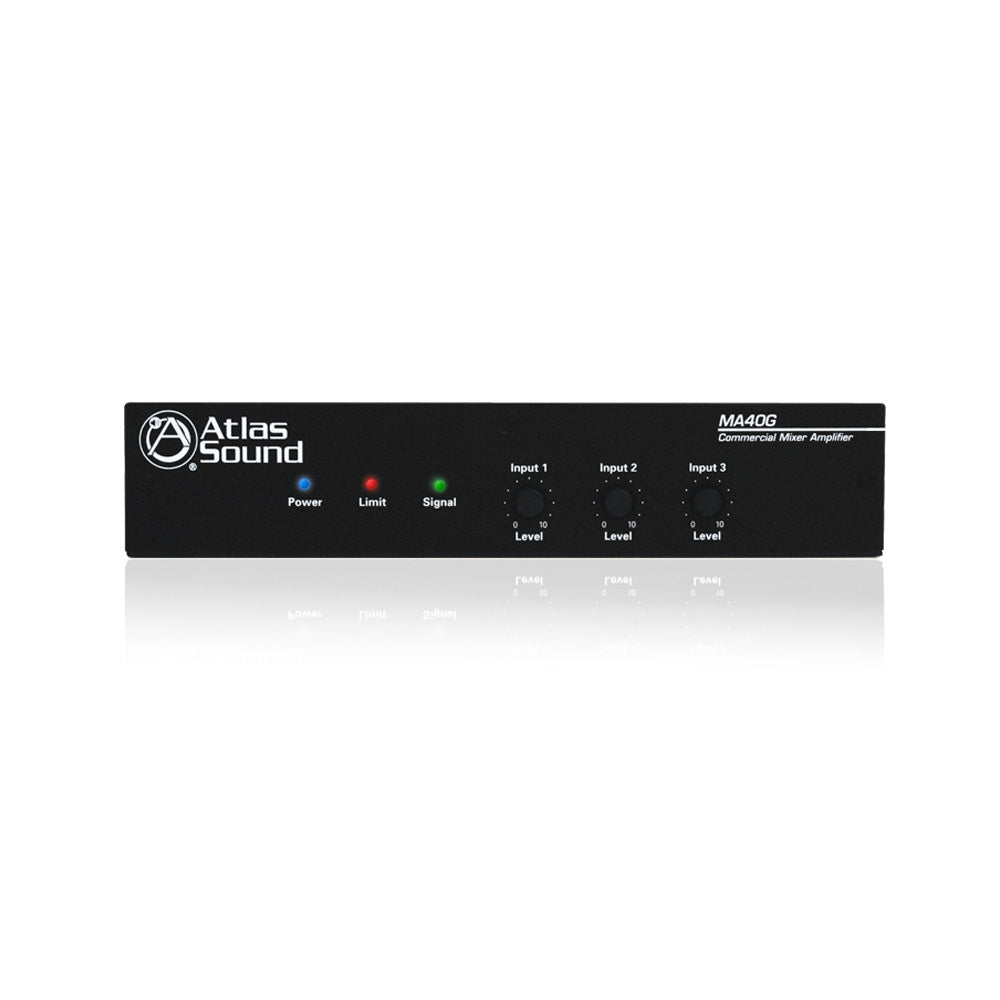 AtlasIED MA40G 3-Channel 40-Watt Mixer Amplifier