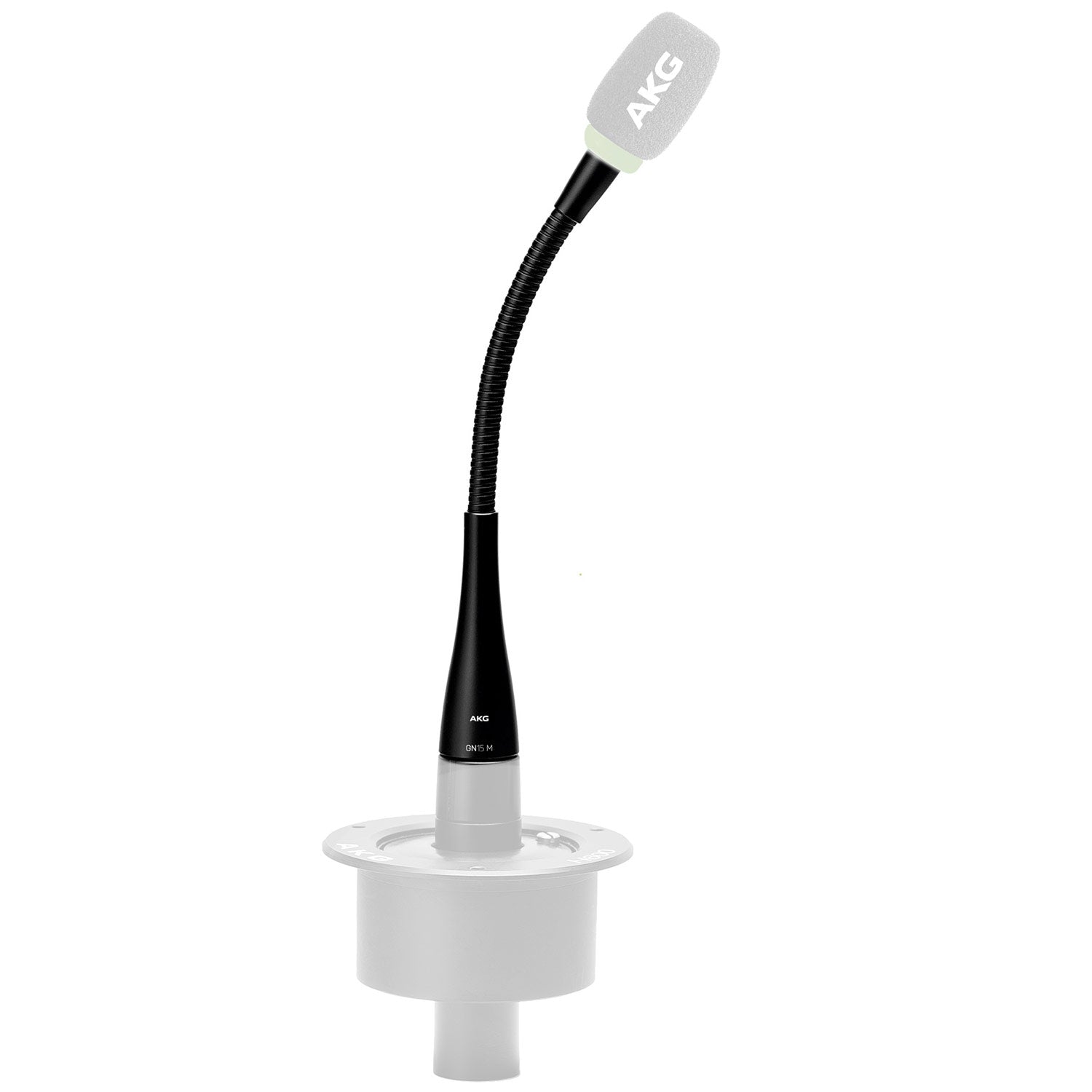 AKG GN15 M - DAM+ Series Reference Modular Gooseneck Module (6.5" - Requires Capsule)