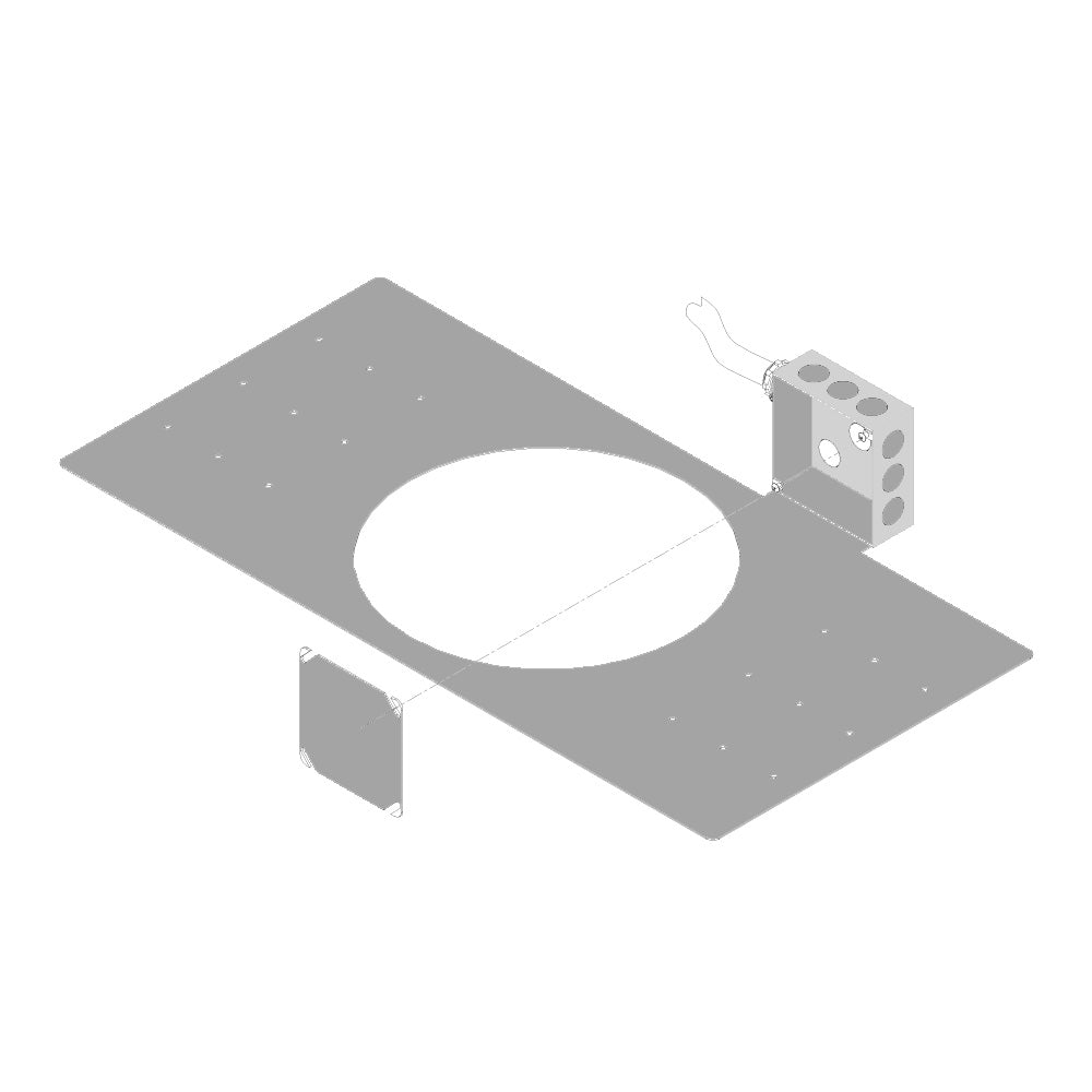 Electro-Voice RPK-82-B - Rough-In Package for EVID C8.2 or C8.2LP Speakers (Set of 2)