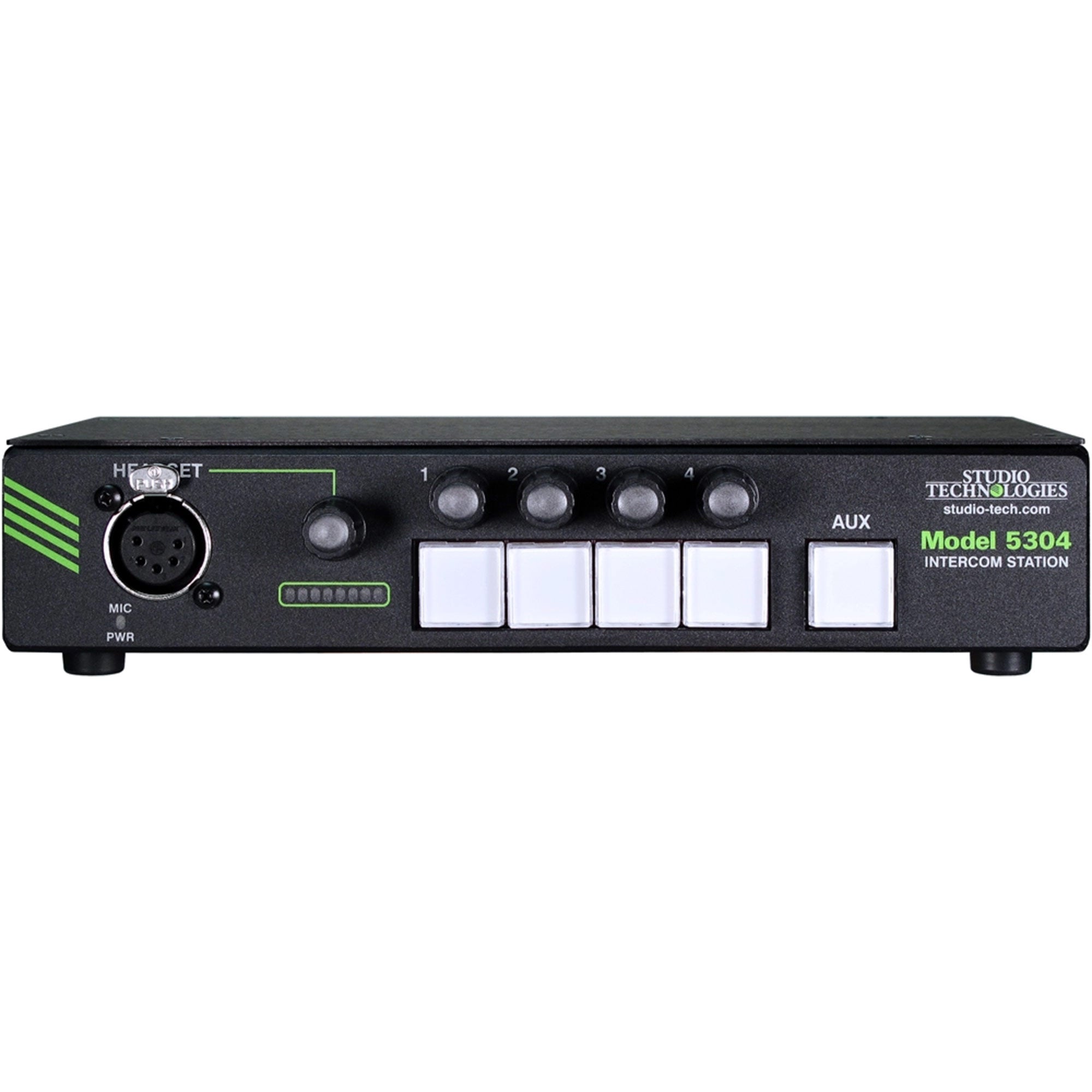 Studio Technologies Model 5304 - 4-Channel Dante Intercom Station