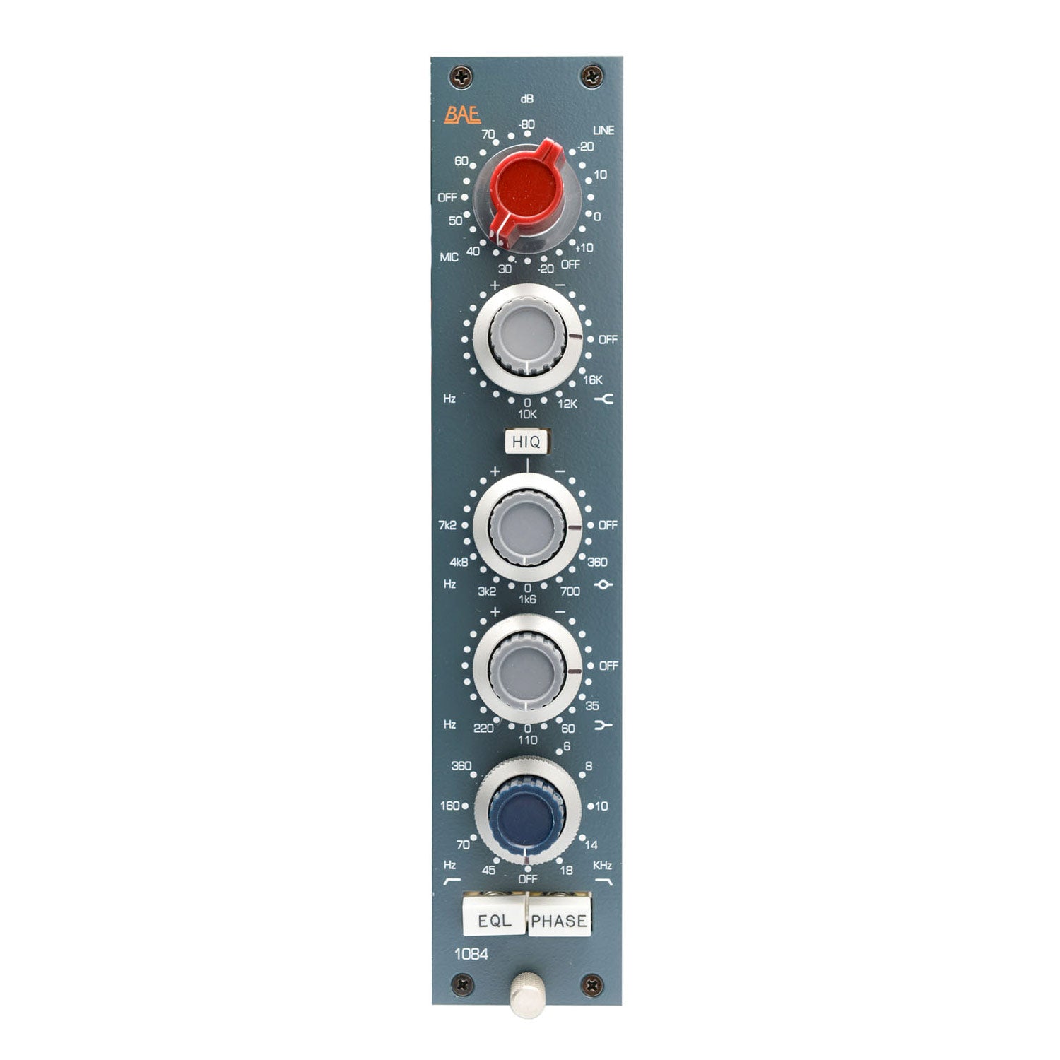 BAE 1084 Mic Preamp and Equalizer Module for Neve 10 Series