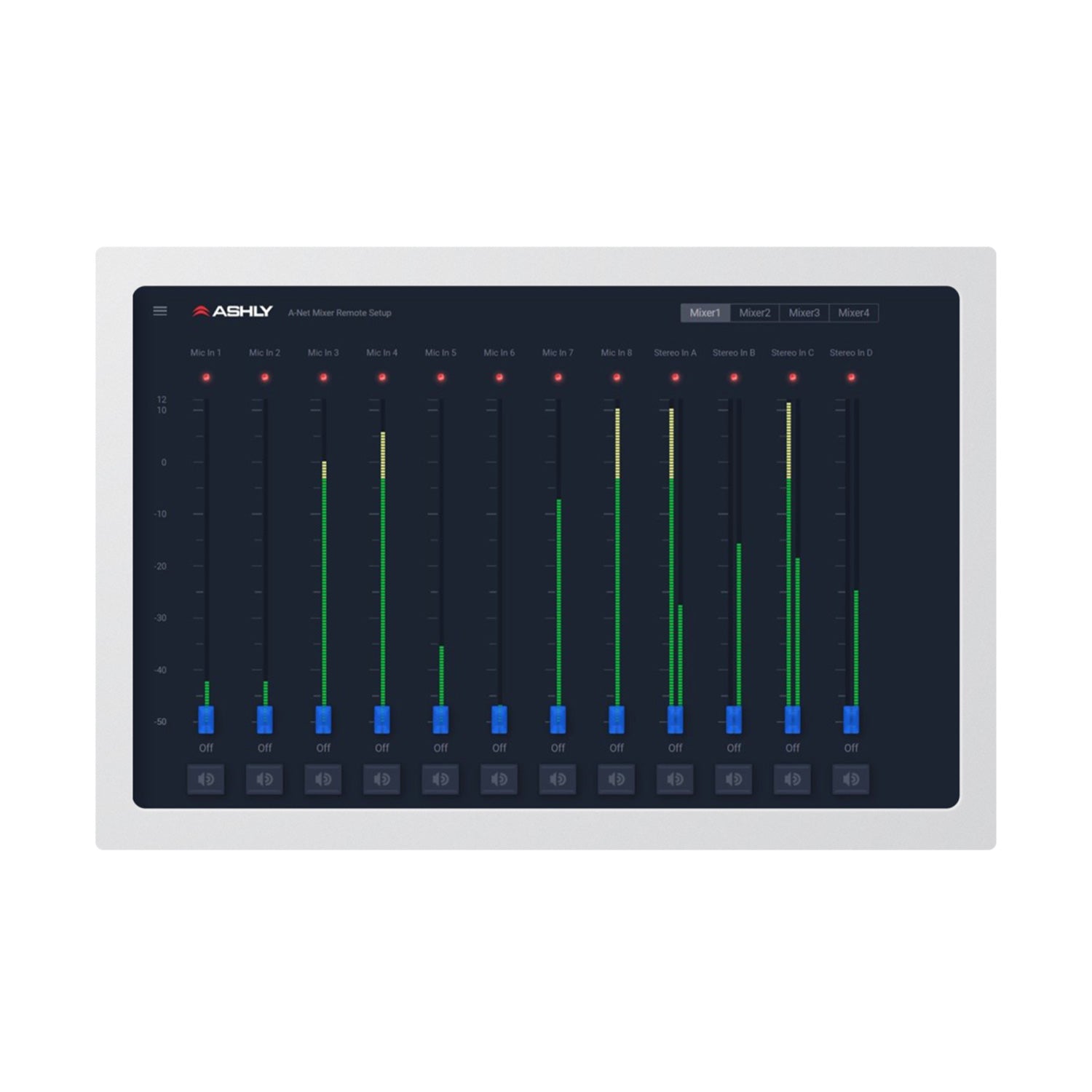 Ashly AquaTouch7 - 7-Inch Touch Control Panel for AquaControl Systems