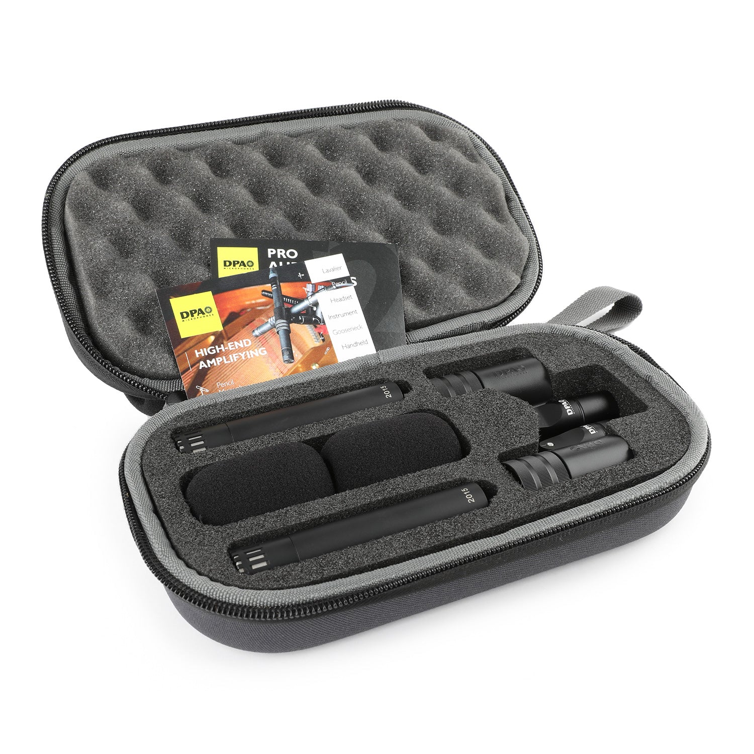 DPA Microphones ST2015A - Stereo Pair of 2015 Microphones with Accessories and Case