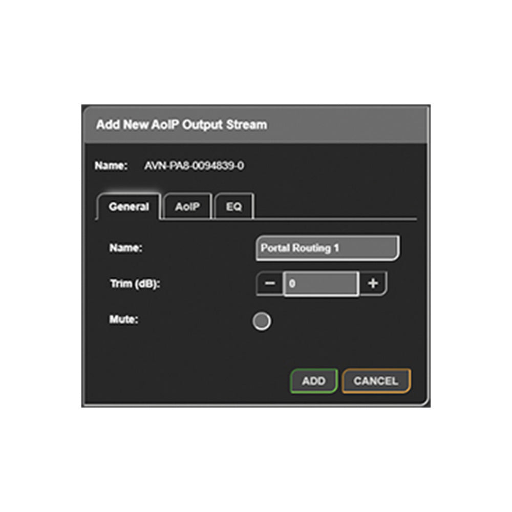 Sonifex AVN-PSCO - Stereo Opus Option for AVN Portal Range