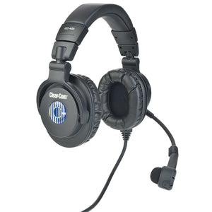 Clear-Com CC-400-X6 Double-Ear Intercom Headset (with XLR6M, Balanced Mic)