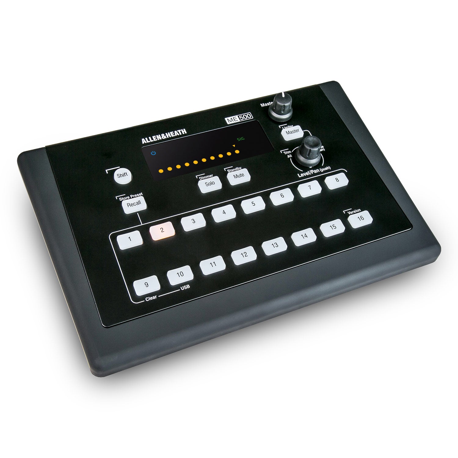 Allen and Heath ME-500 - 16-Channel Personal Monitor Mixer