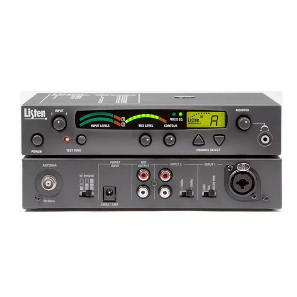 Listen Technologies LT-800-072-01-D - Stationary RF Transmitter (72 MHz with Dante)