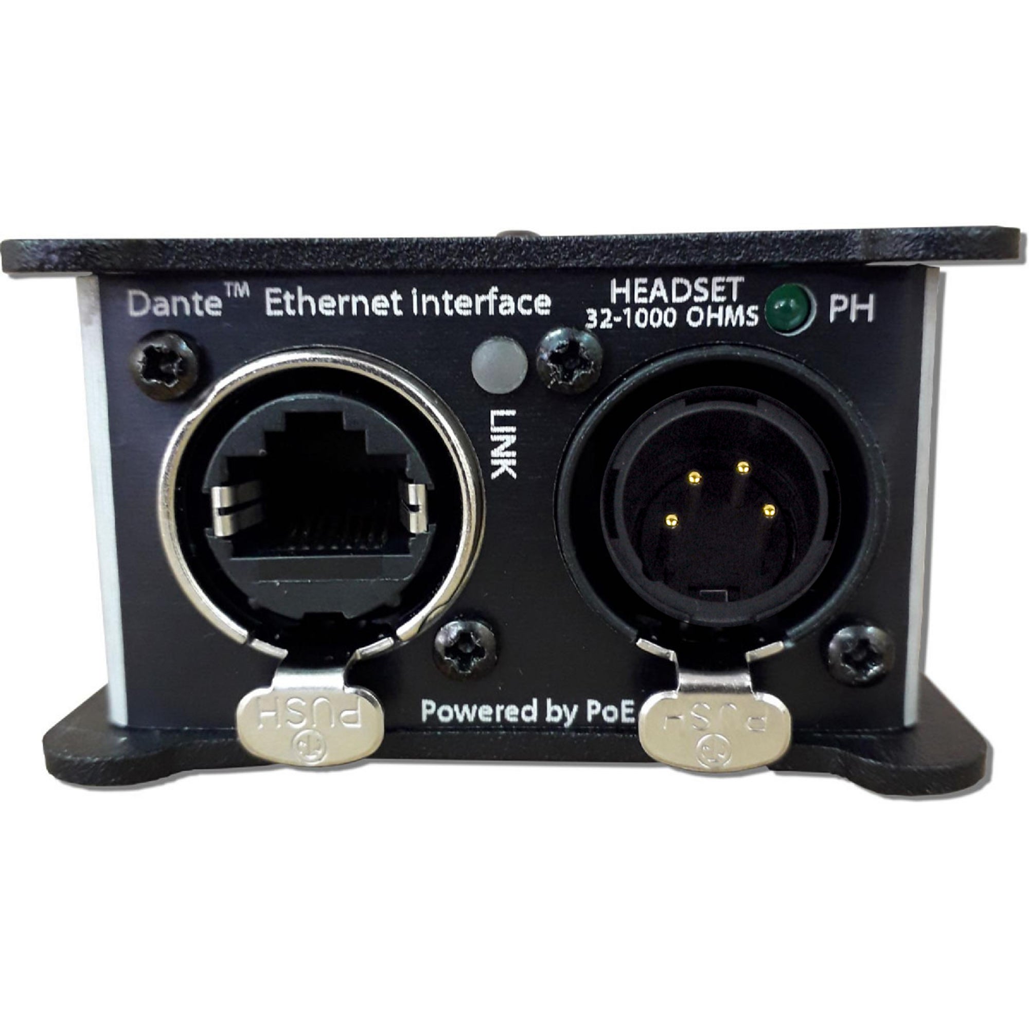 Glensound Beatrice B1 - Dante / AES67 Intercom Beltpack (4-Pin XLR Male)