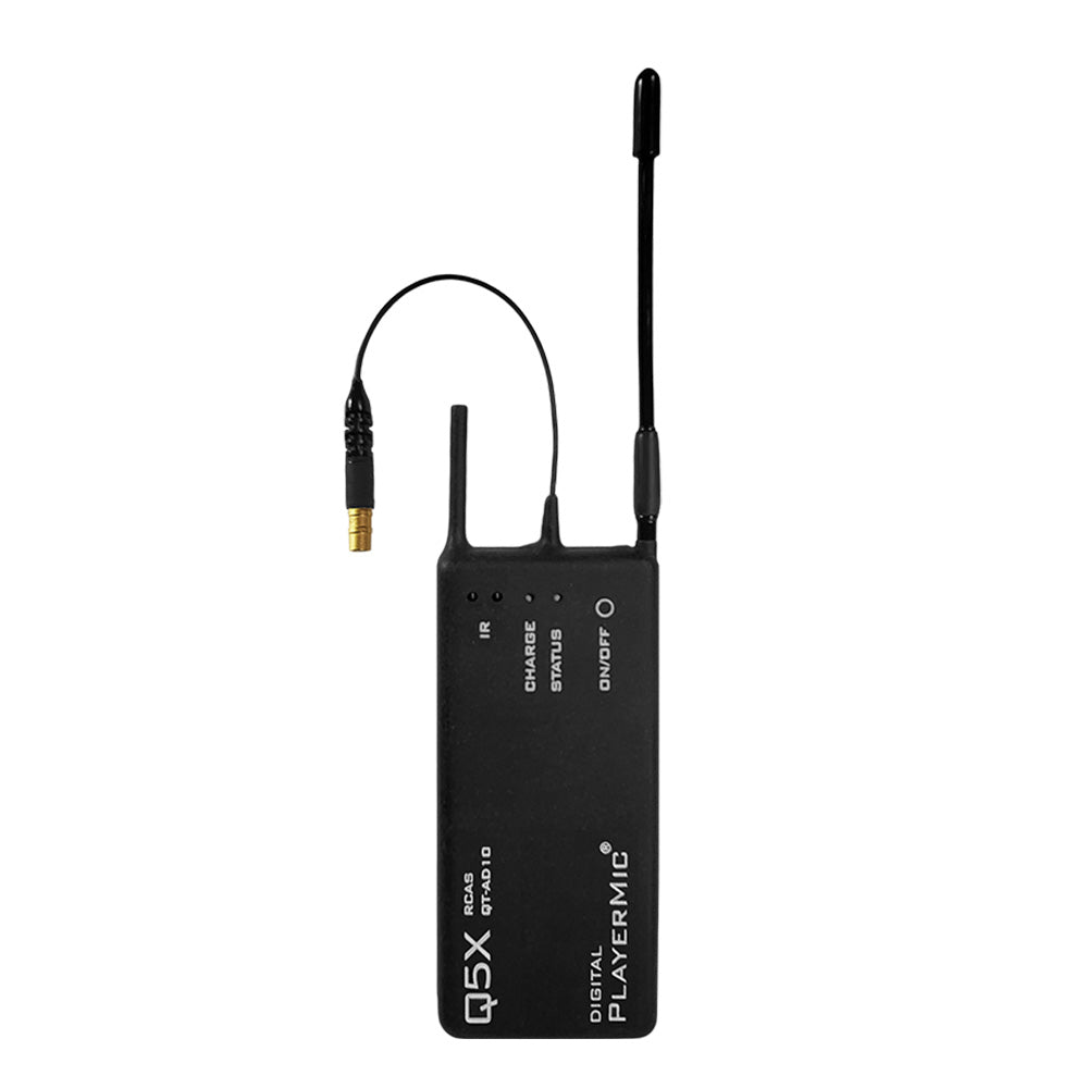 Q5x QT-AD10 PlayerMic - Micro Bodypack Wireless Transmitter for Axient Digital Systems (X55 Band / 941 - 960 MHz)