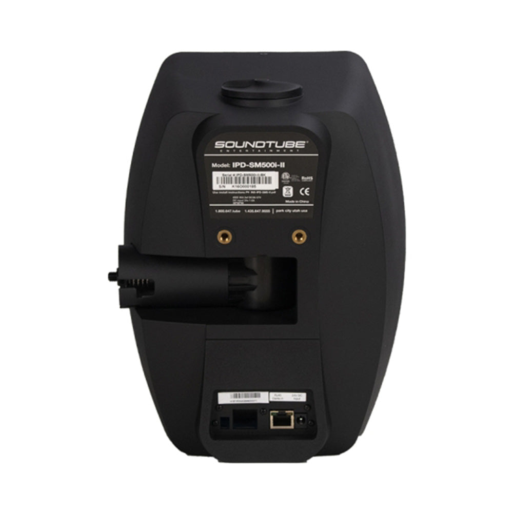 Soundtube IPD-SM500i-II-BK - Two-Way 5.25-Inch Dante-Enabled Surface Mount Loudspeaker (Black)