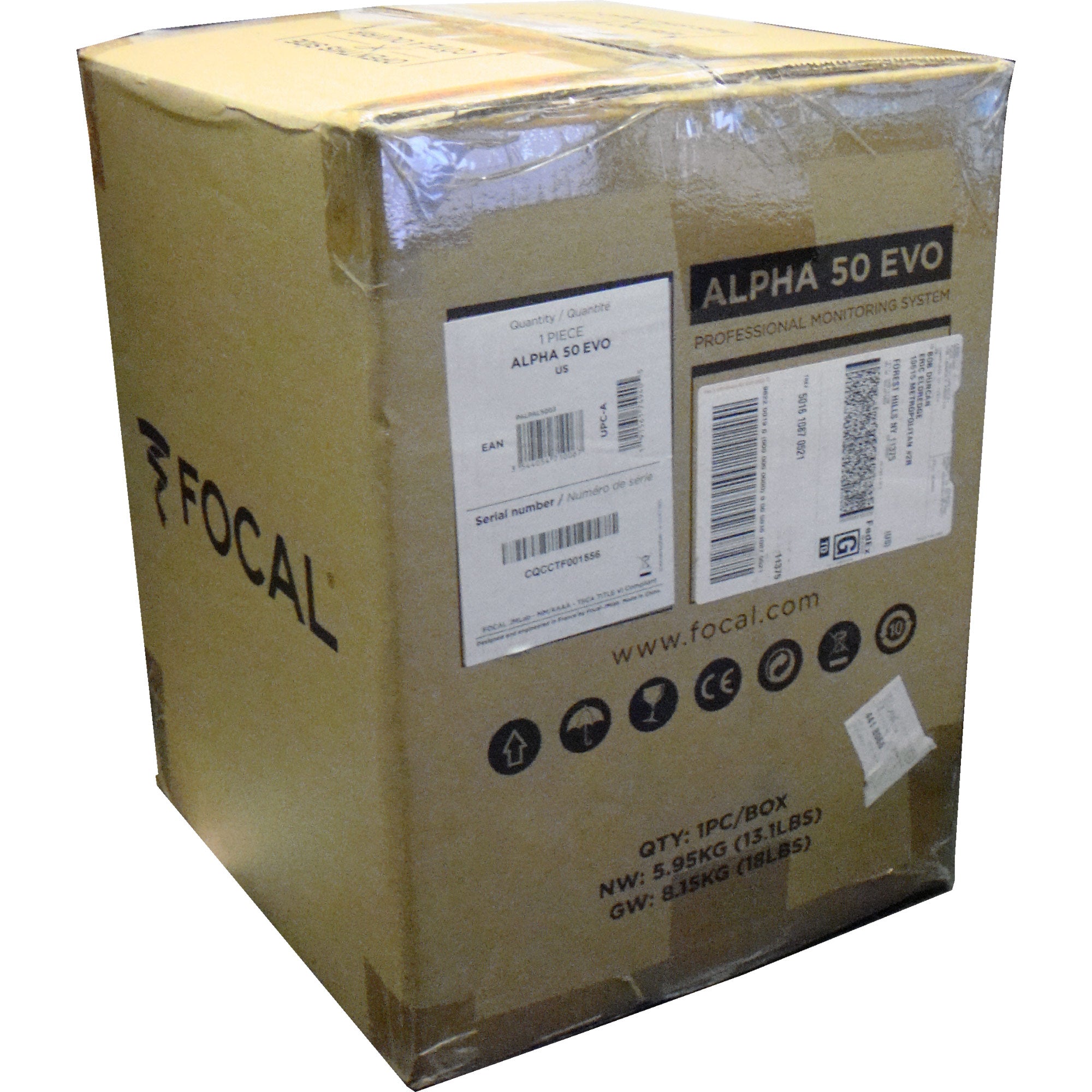 Focal Professional Alpha 50 Evo - Active 5-Inch 2-Way Studio Monitor (Pair) B-Stock